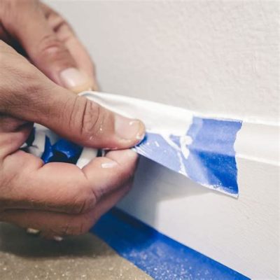 how to masking tape when painting what's the best way to apply masking tape?